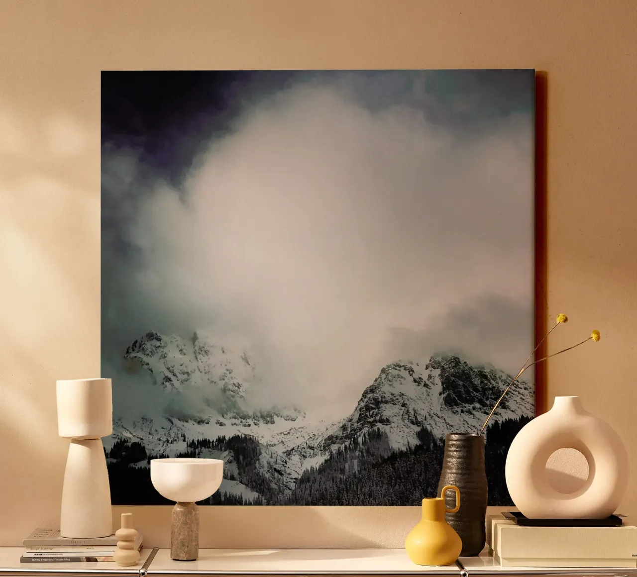 The Alps 3 toile de Nur Mut