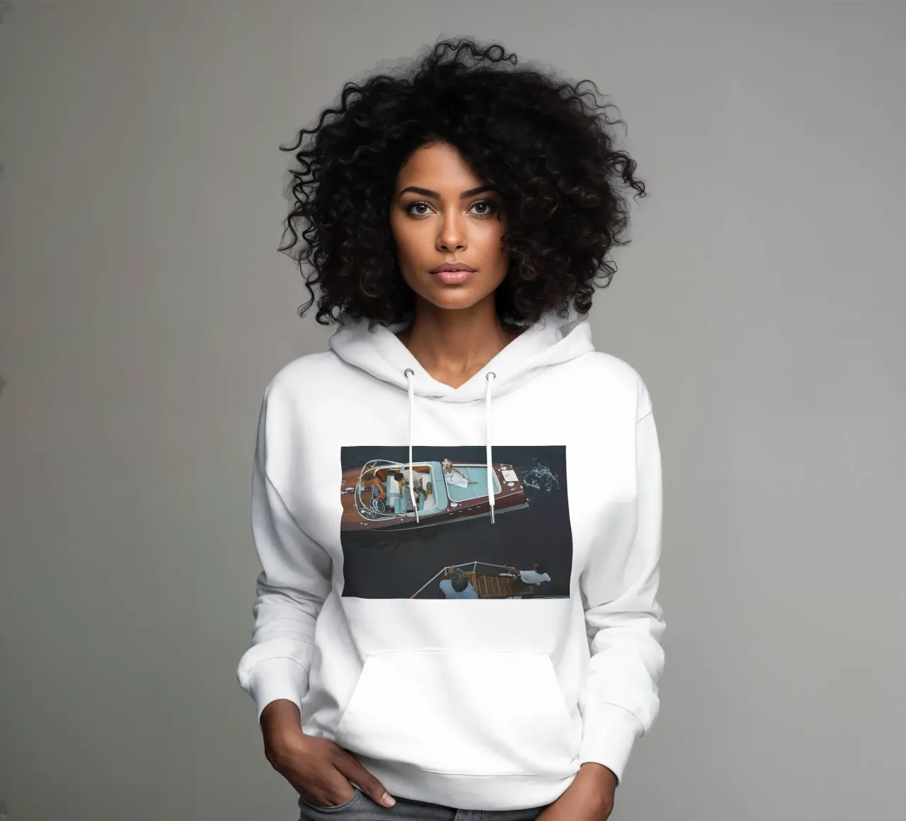 Slim Aarons - Monte Carlo felpa con cappuccio da furrrstore