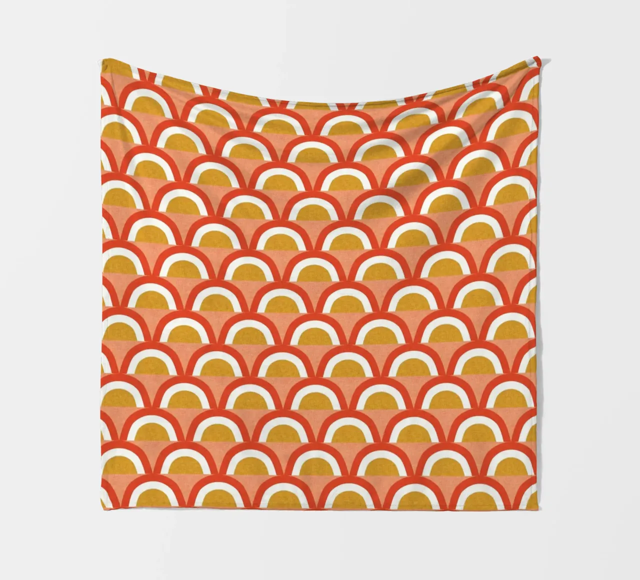 New Mid Mod Rainbow Magic Yellow coperta in pile da susanacosta
