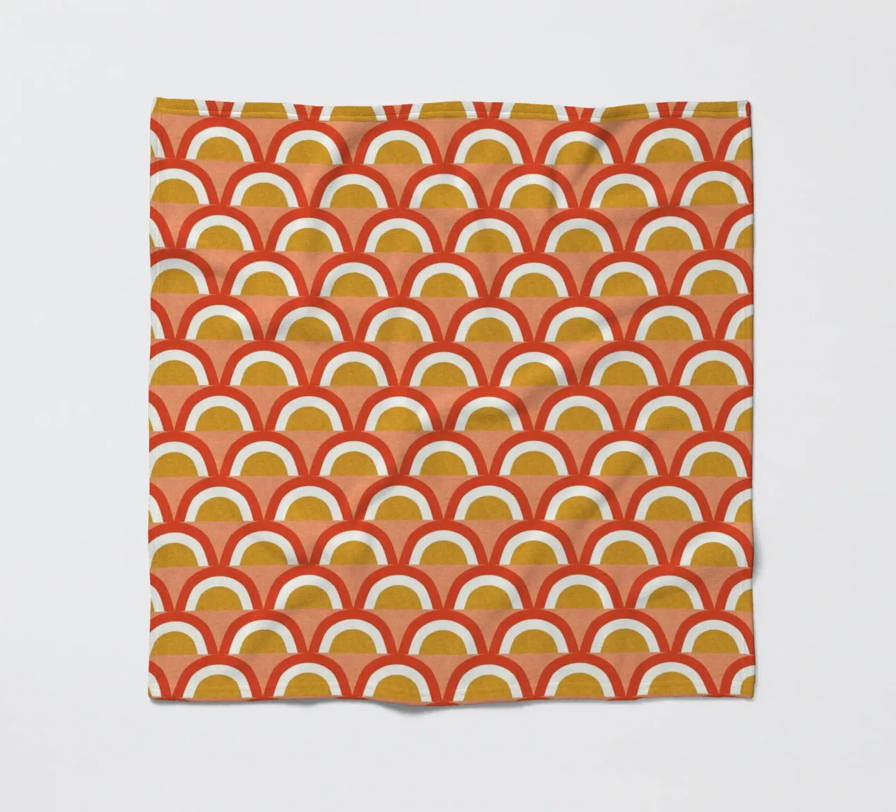 New Mid Mod Rainbow Magic Yellow coperta in pile da susanacosta