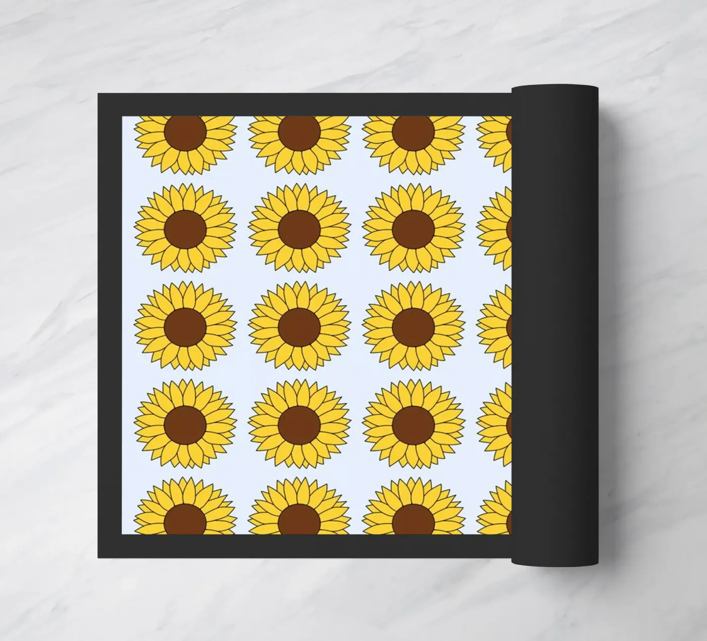 sunflowers Fußmatte von lookingforsunrays