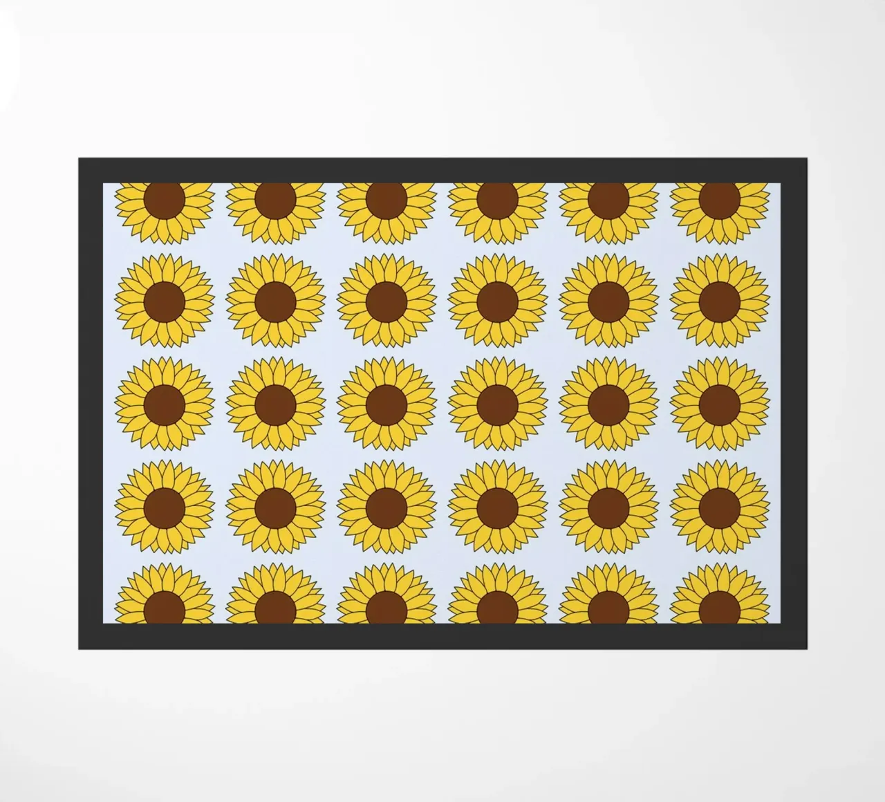 sunflowers deurmat van lookingforsunrays