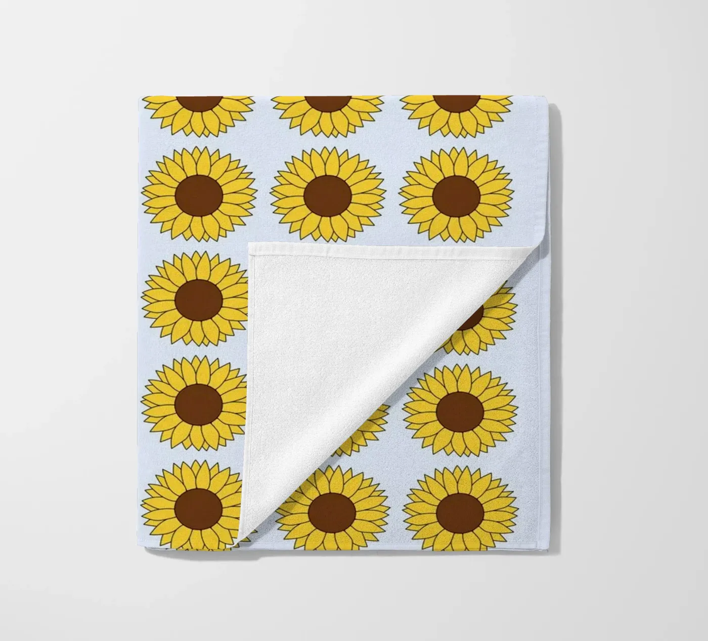 sunflowers strandhanddoek van lookingforsunrays