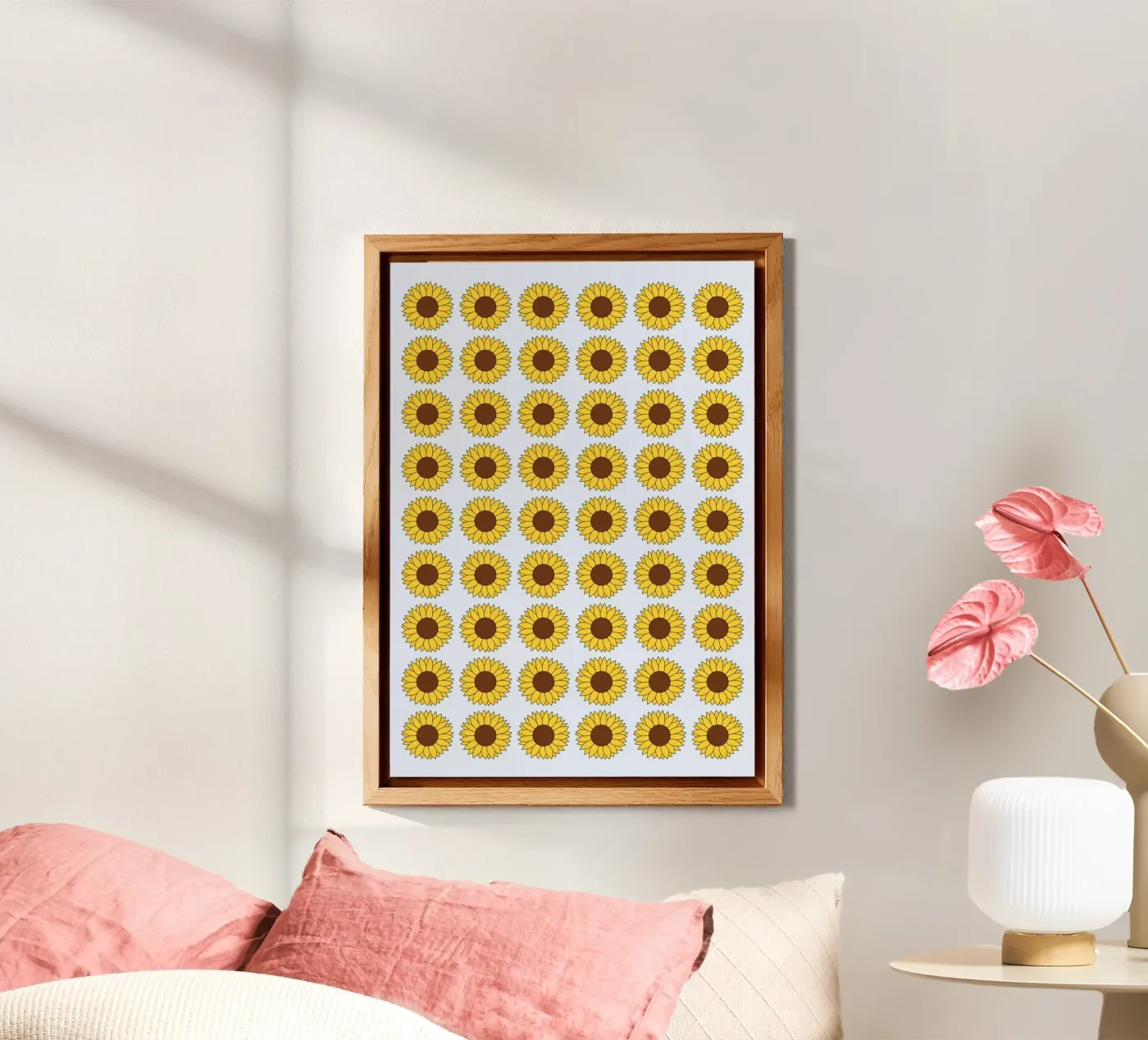 sunflowers alluminio dibond da lookingforsunrays