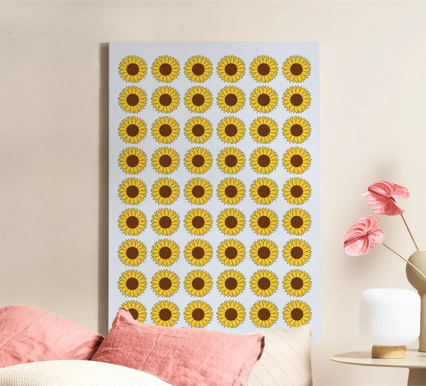 sunflowers tela da lookingforsunrays