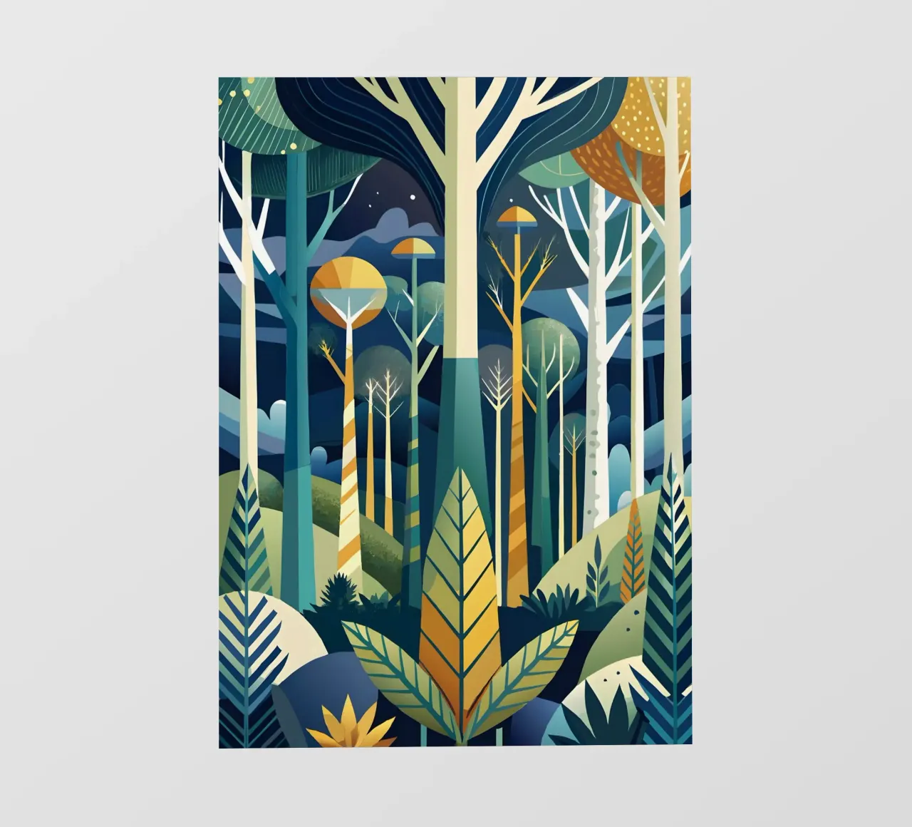 Foresta incantata pellicola backlit da Artistic-shop