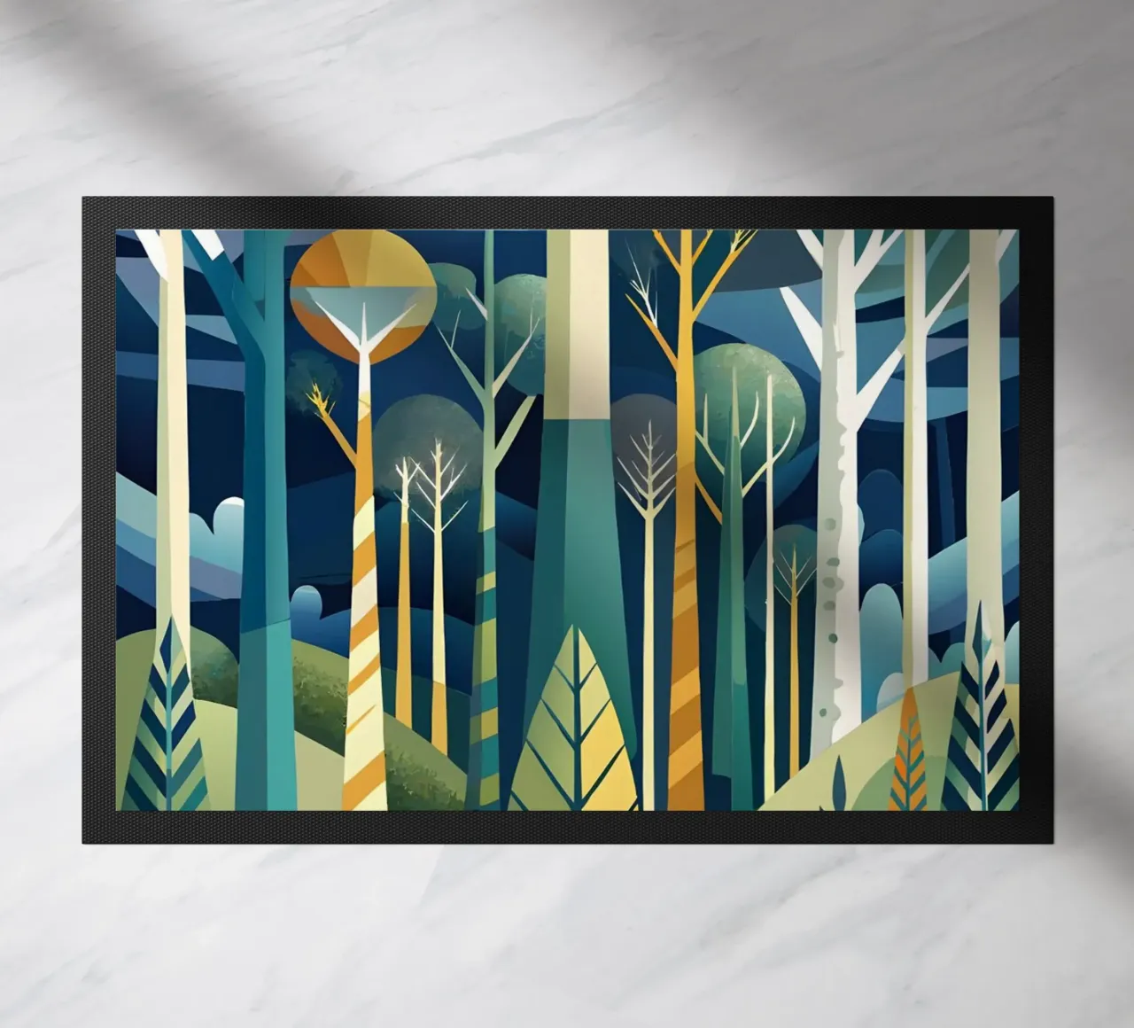 Foresta incantata zerbino da Artistic-shop