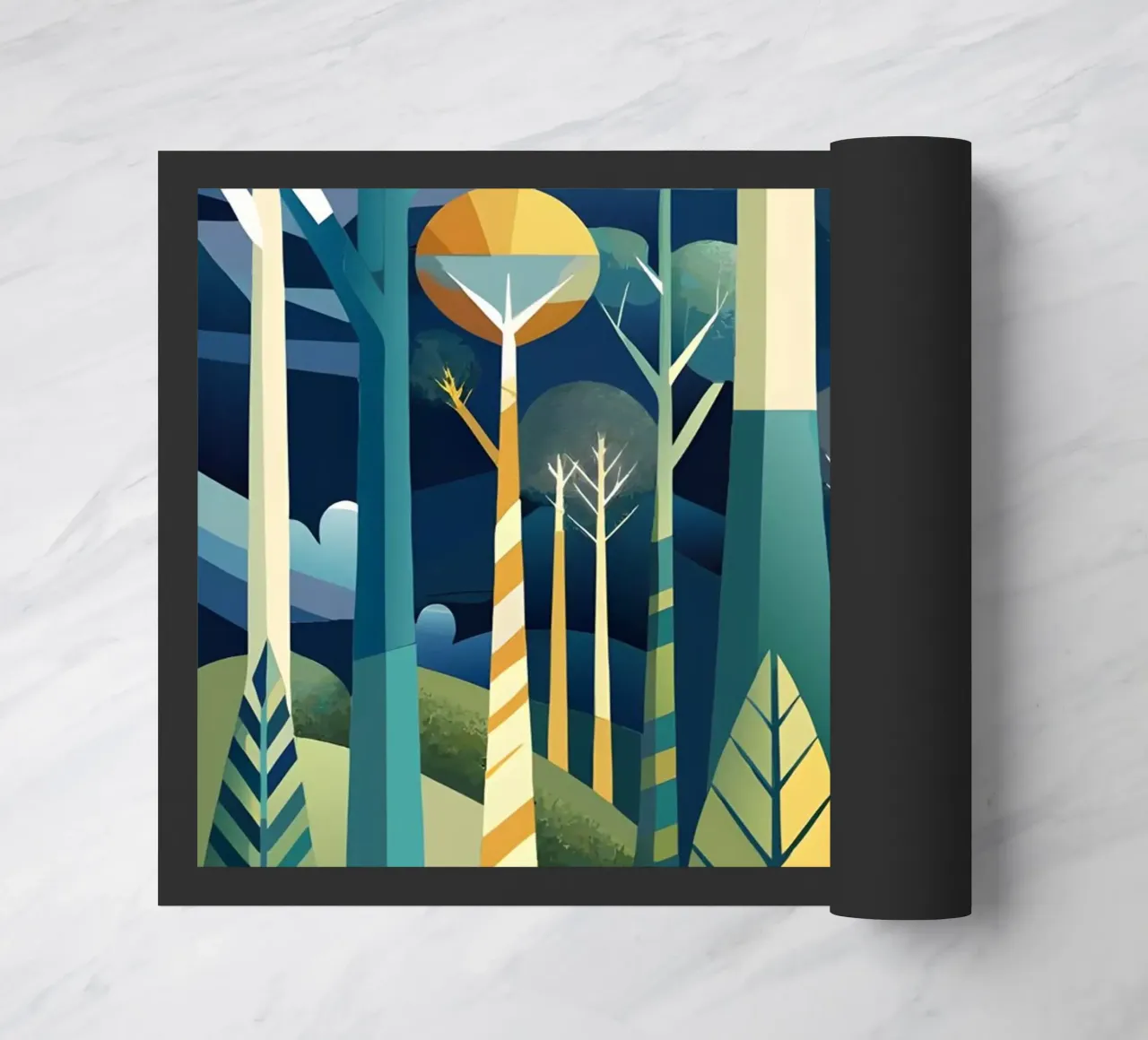 Enchanted Forest doormat by Artistic-shop