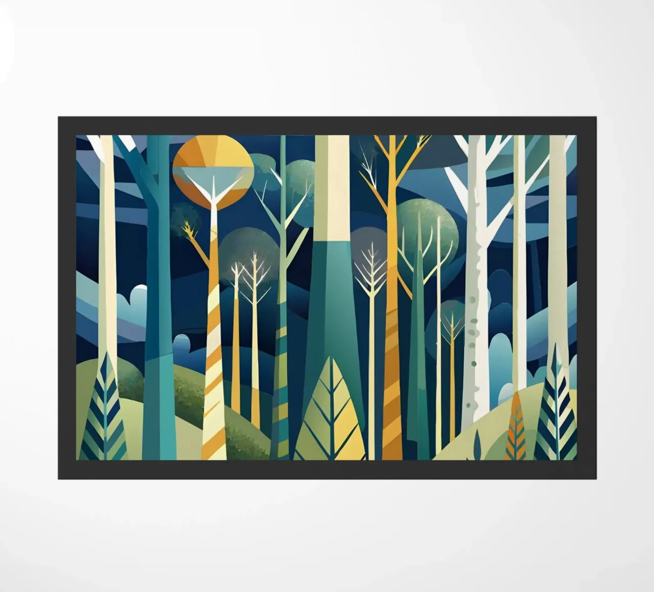 Foresta incantata zerbino da Artistic-shop