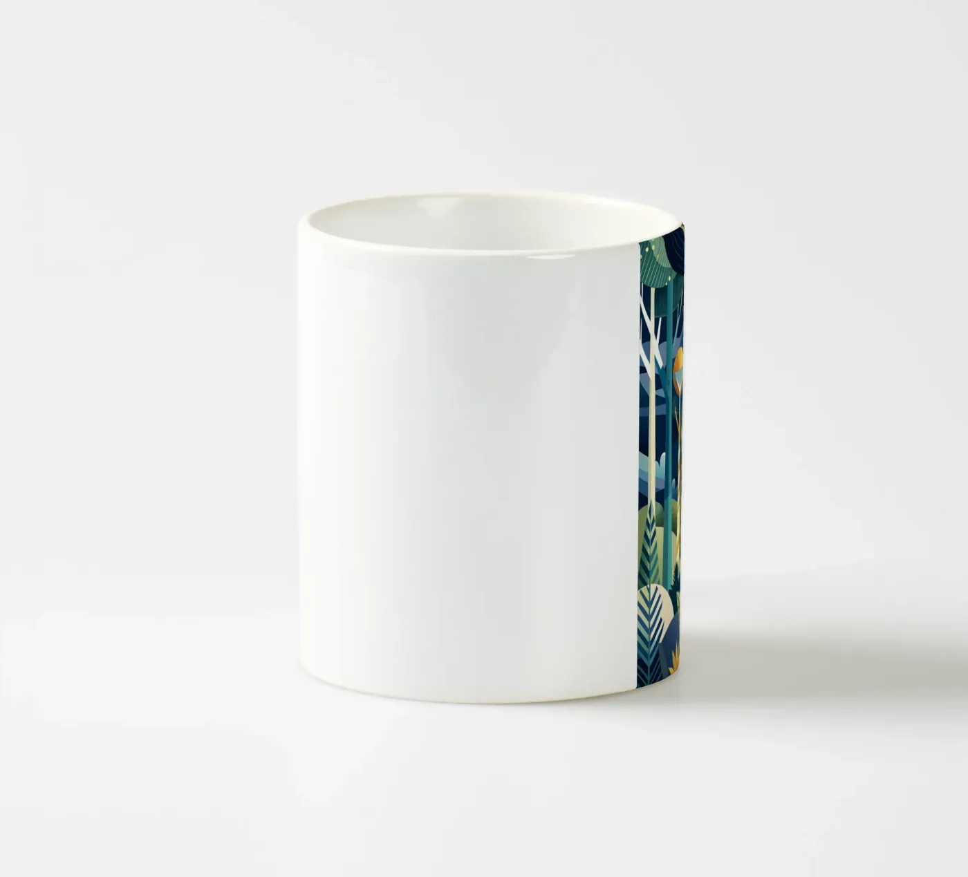 Enchanted Forest ceramic mug by Artistic-shop
