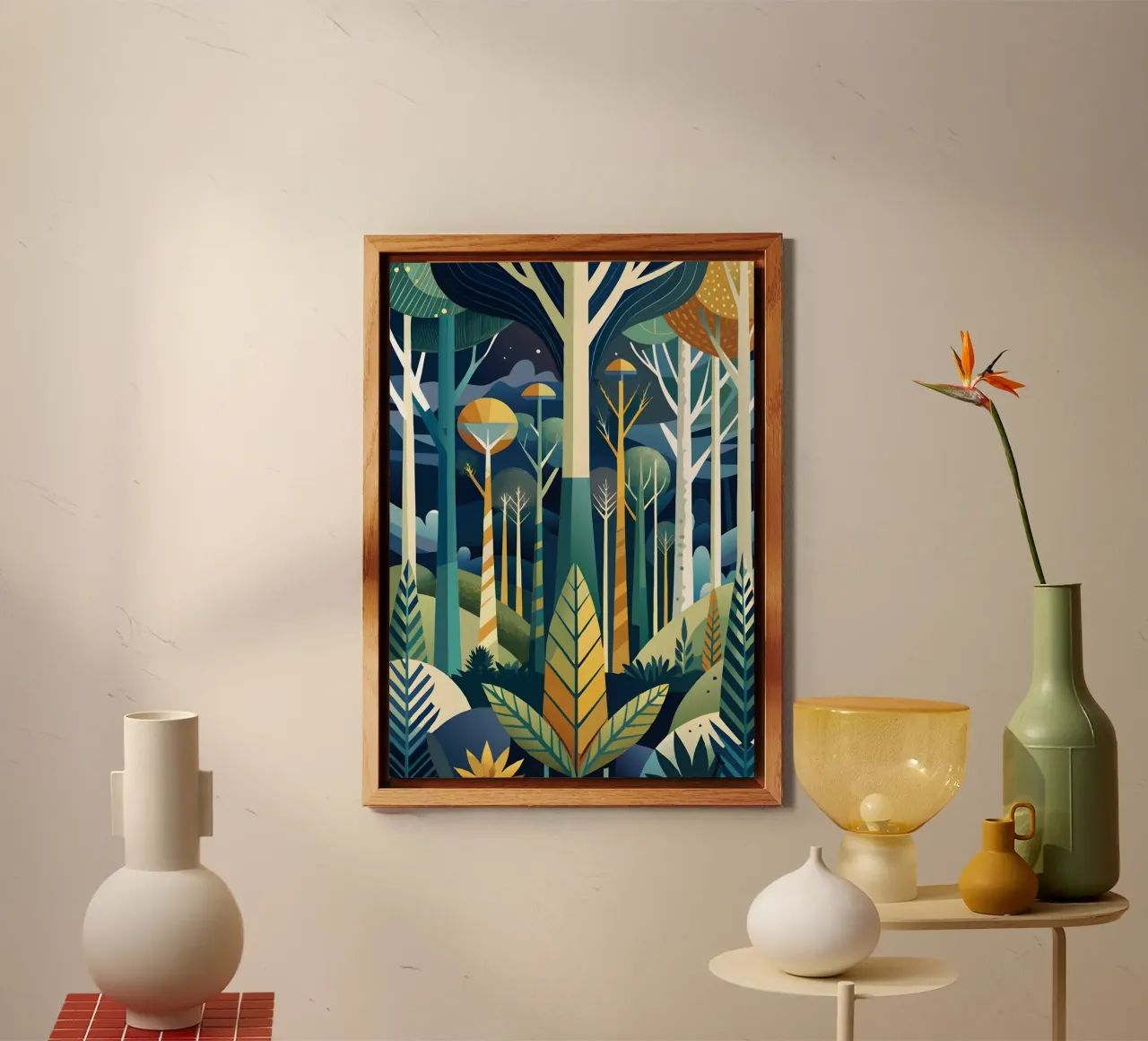 Foresta incantata alluminio dibond da Artistic-shop