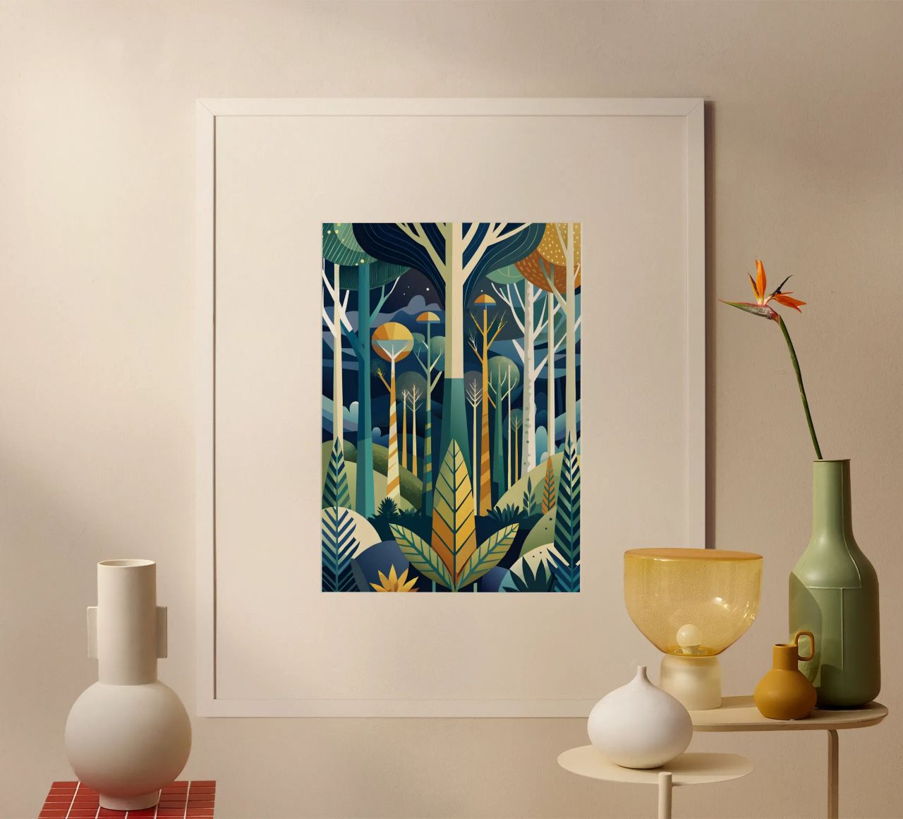 Verwunschener Wald Poster von Artistic-shop