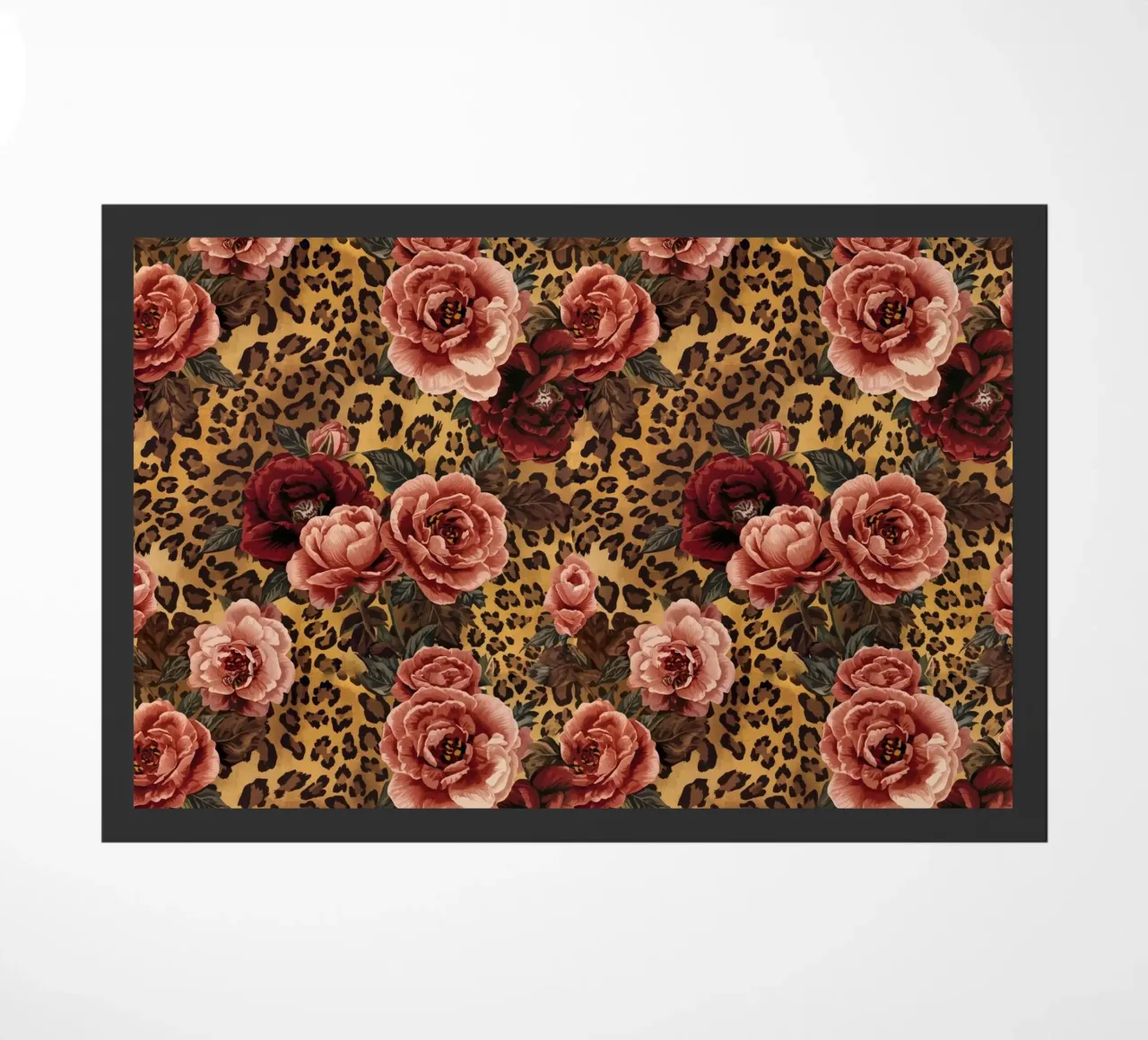 Leopard Rose Pattern zerbino da AzStore11