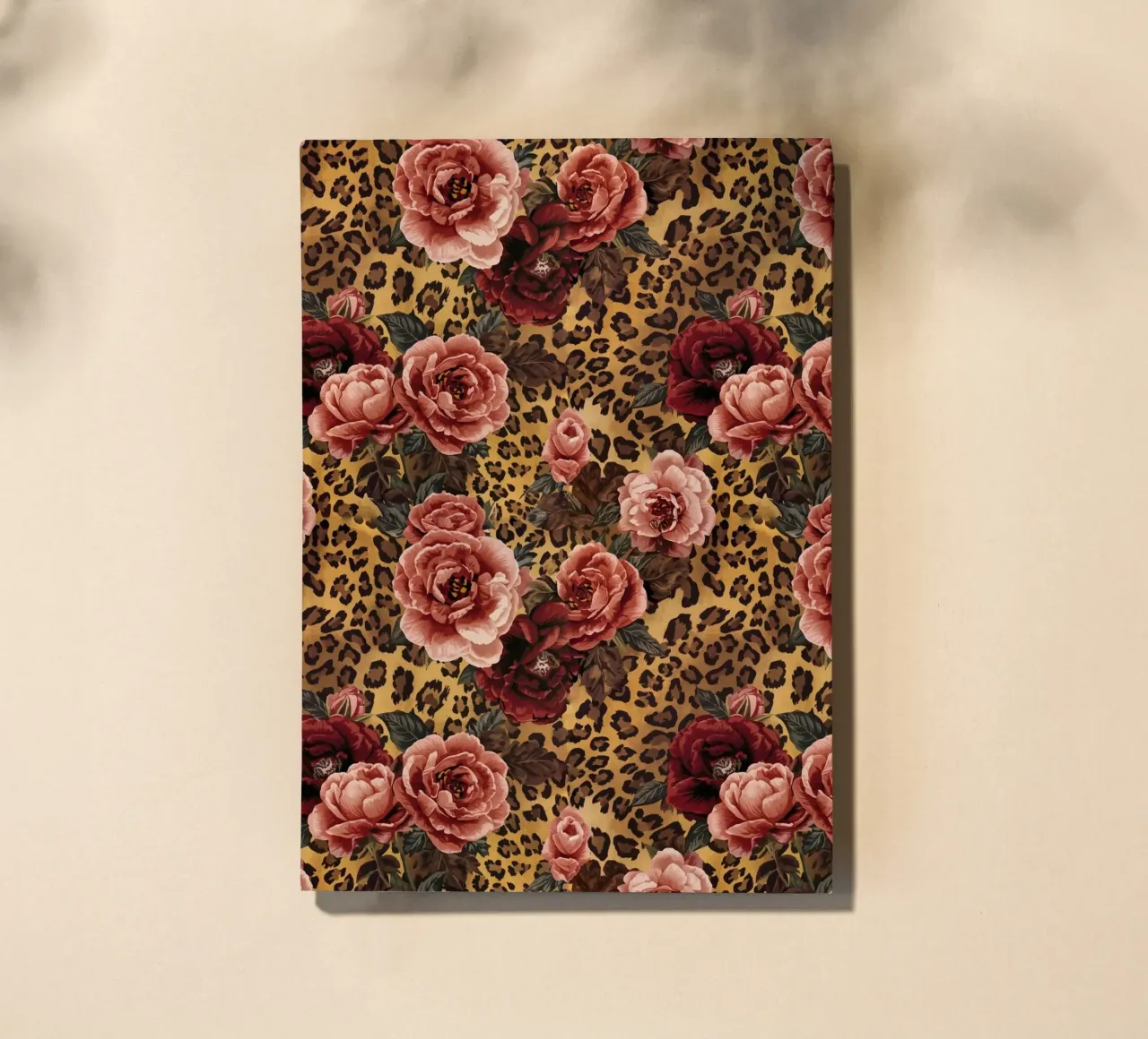 Leopard Rose Pattern notebook by AzStore11