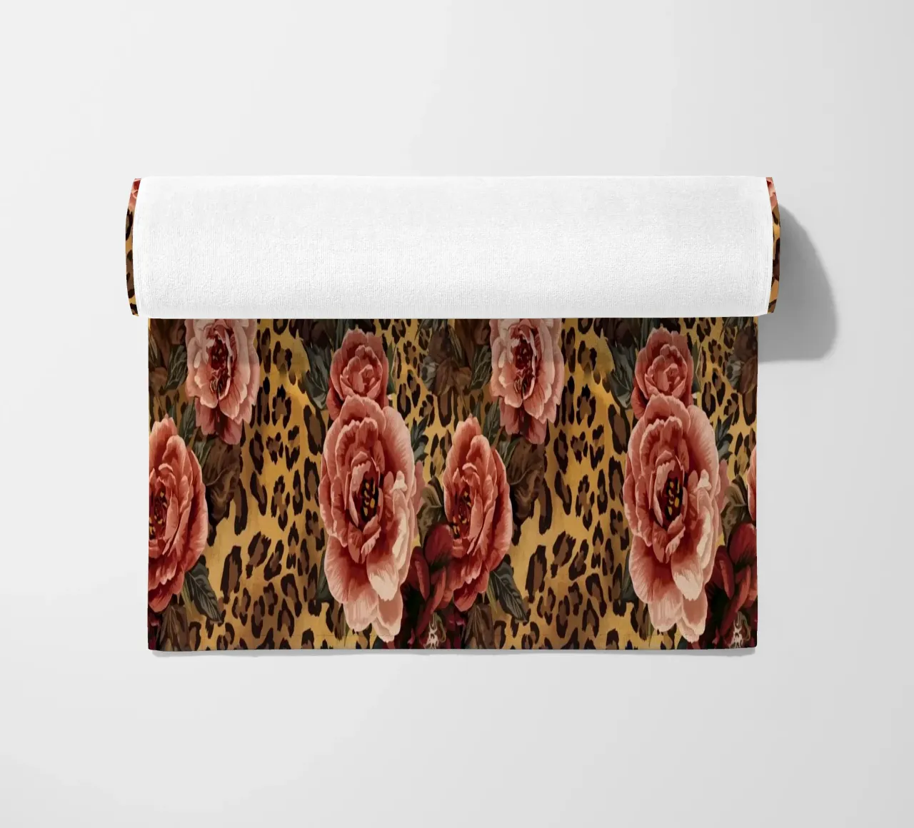 Leopard Rose Pattern telo mare da AzStore11