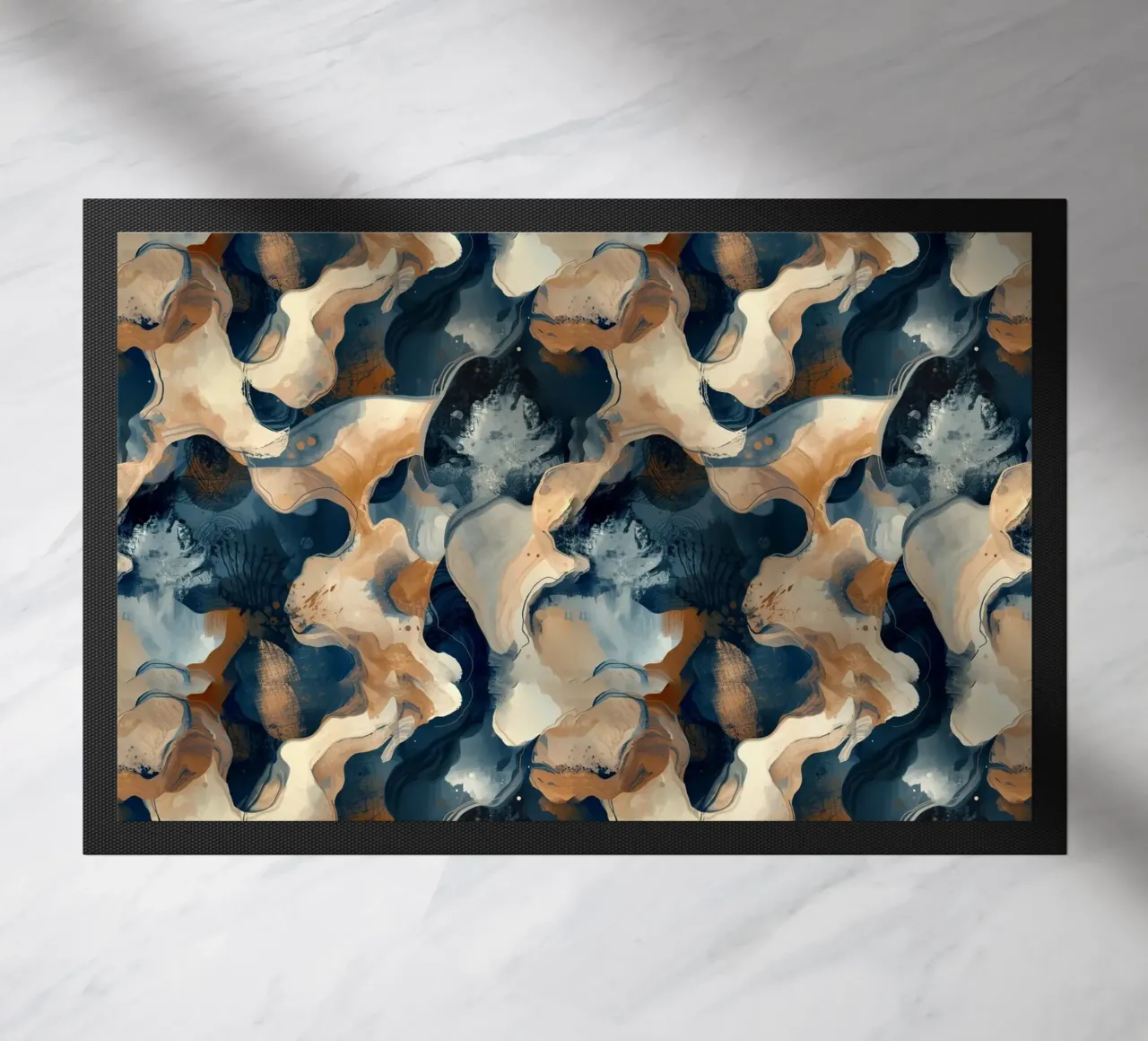 Abstract Camo Pattern deurmat van AzStore11