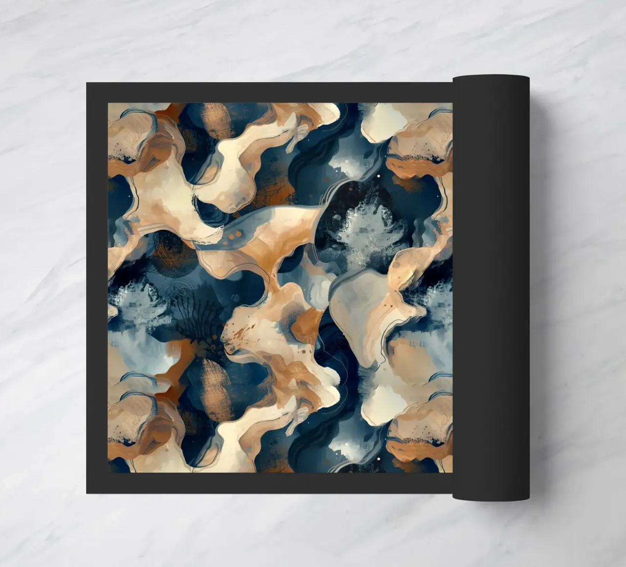 Abstract Camo Pattern deurmat van AzStore11