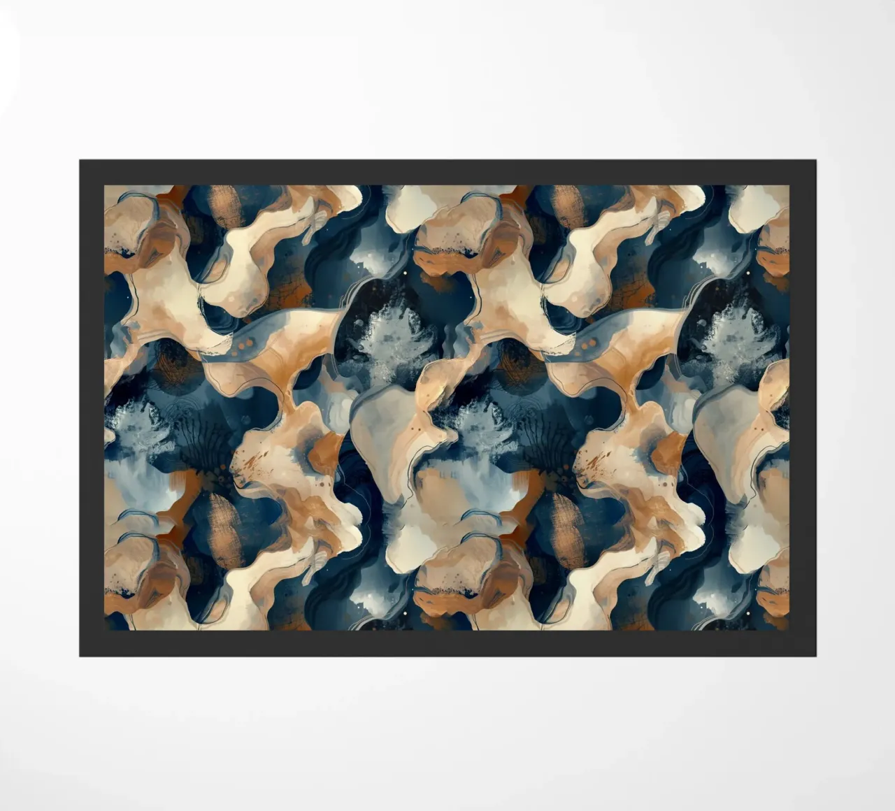 Abstract Camo Pattern deurmat van AzStore11