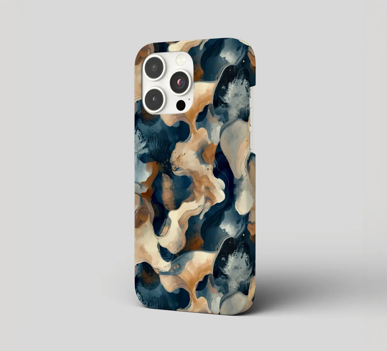 Abstract Camo Pattern cover iphone da AzStore11
