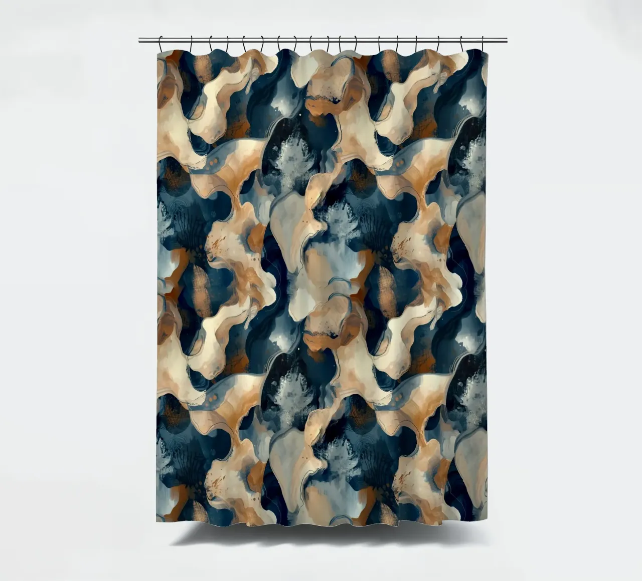 Abstract Camo Pattern tenda da doccia da AzStore11