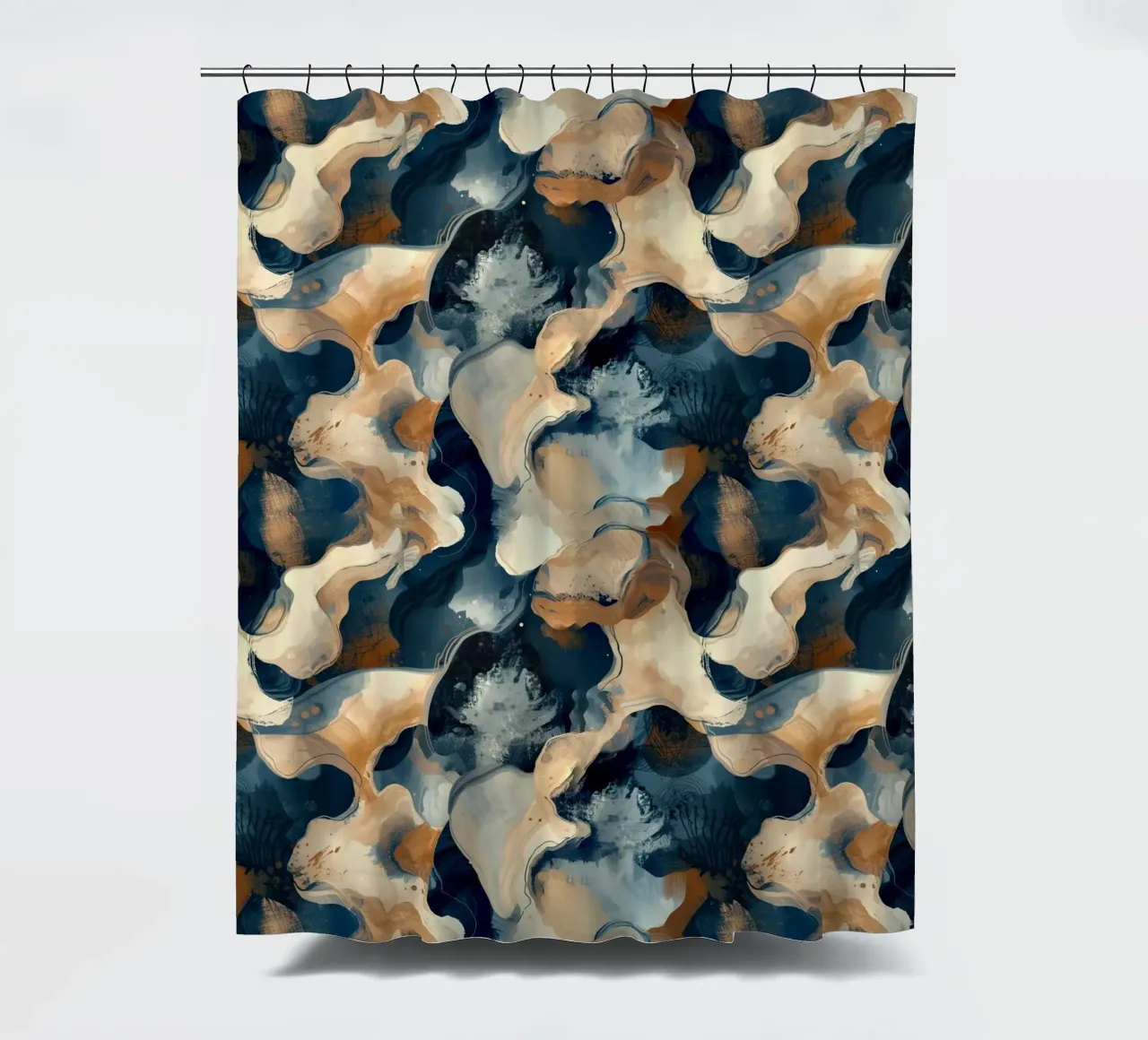 Abstract Camo Pattern tenda da doccia da AzStore11