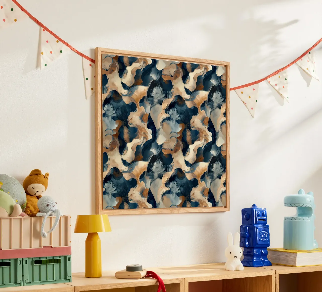 Abstract Camo Pattern plexiglass da AzStore11