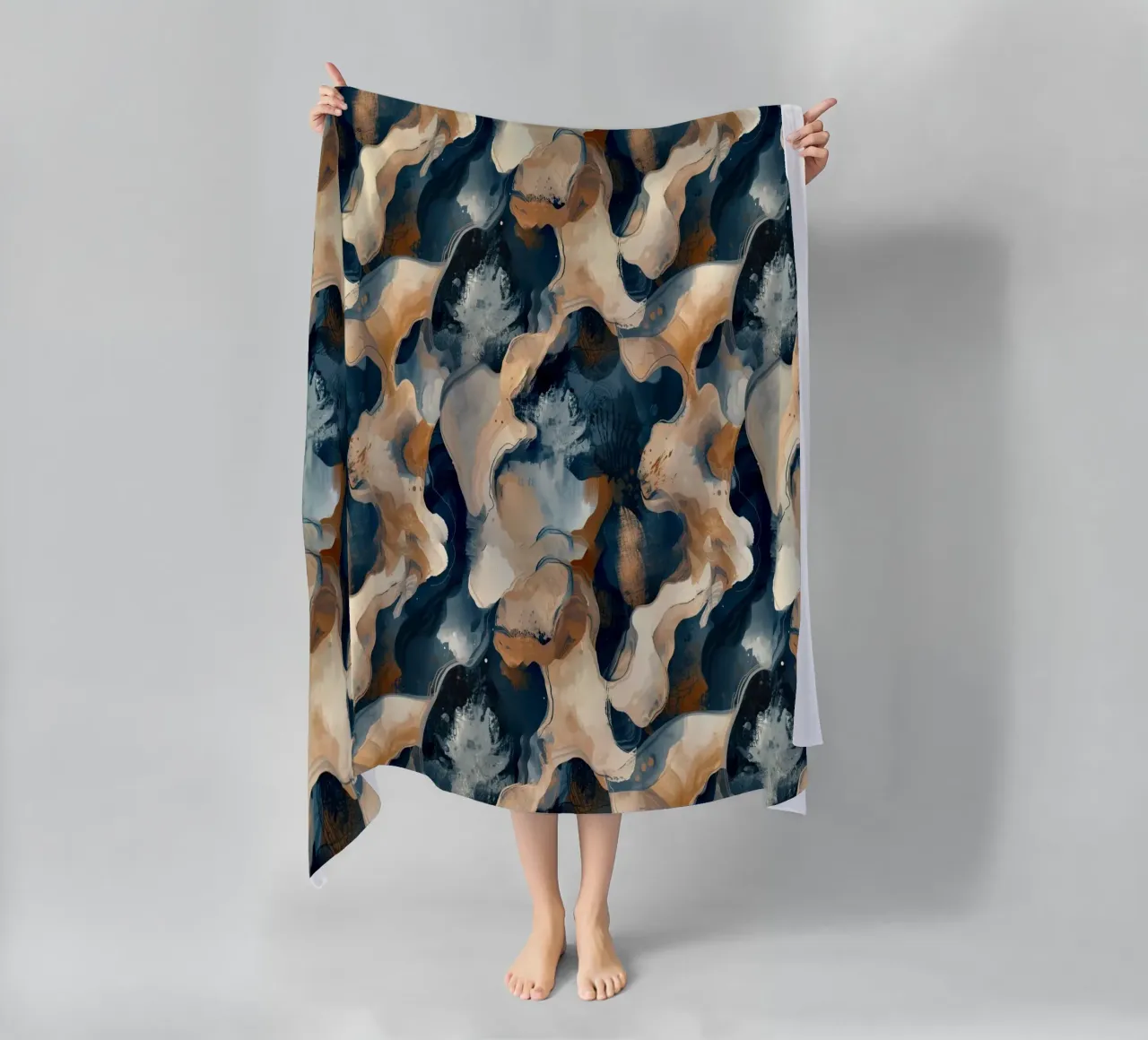 Abstract Camo Pattern telo mare da AzStore11