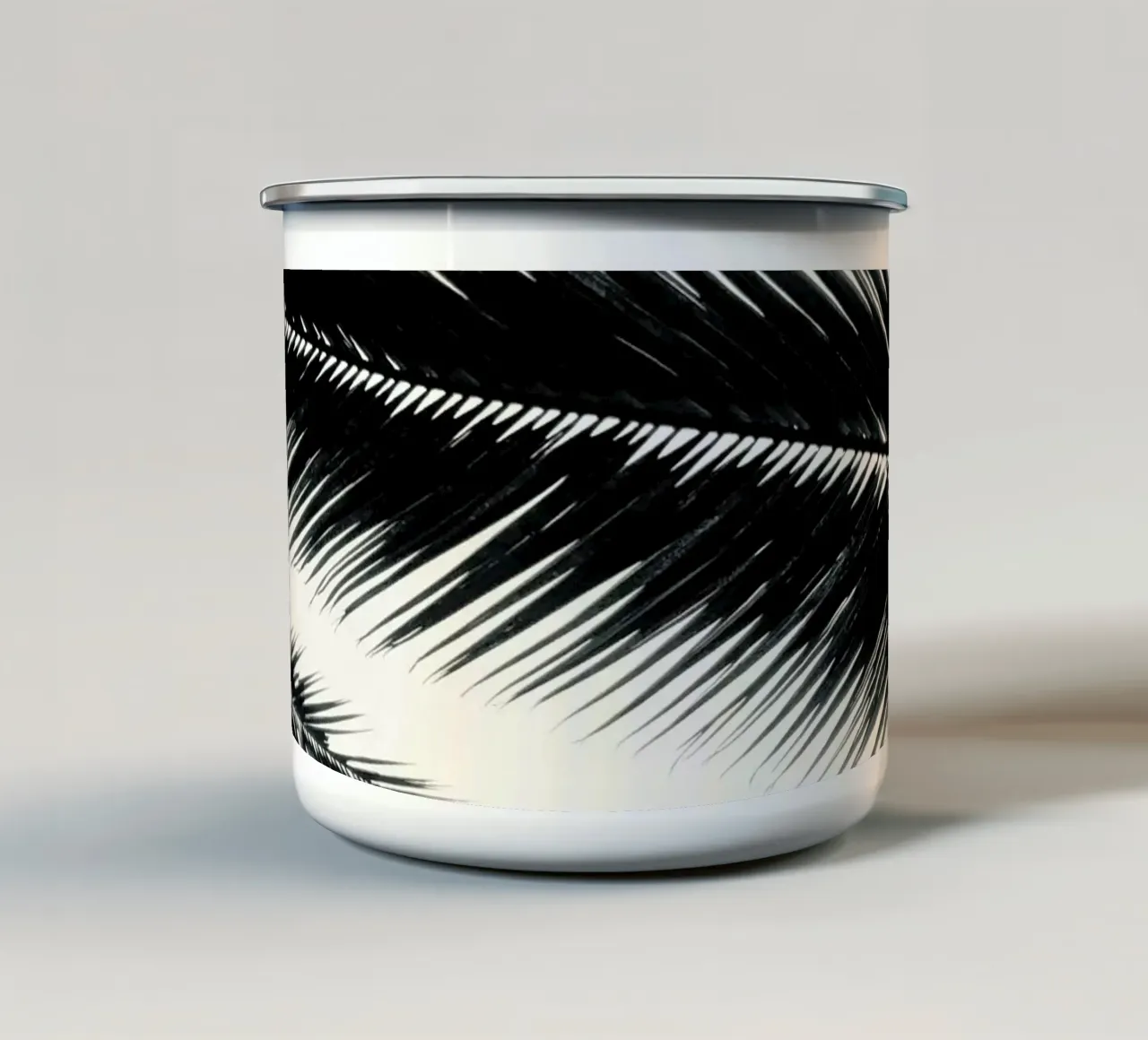 Palme tazza in smalto da Dorothea Baur