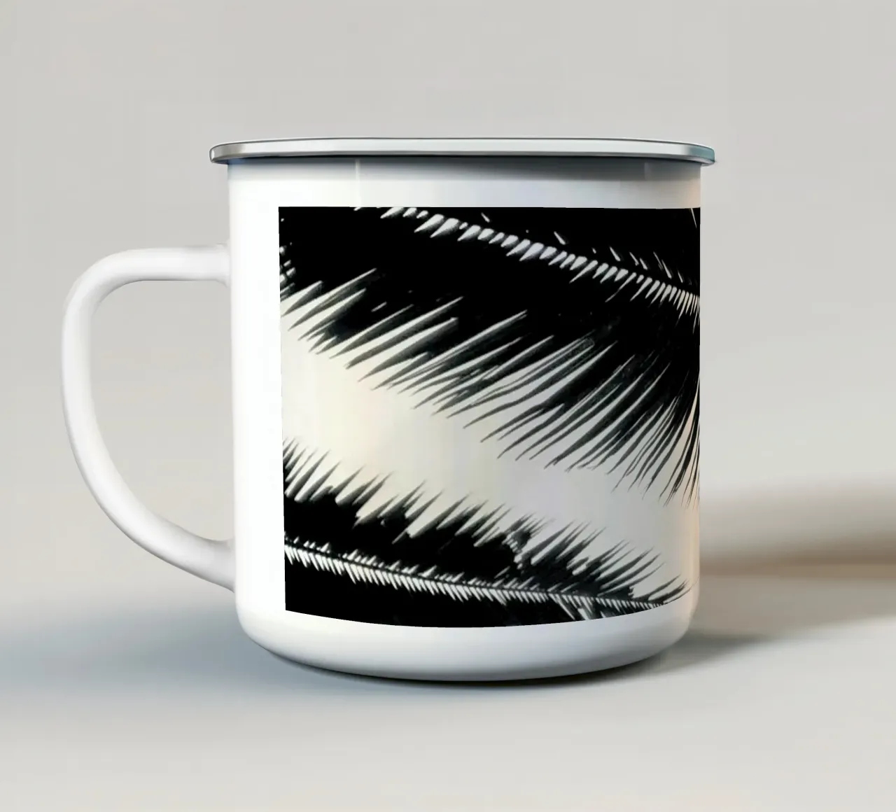 Palme tazza in smalto da Dorothea Baur