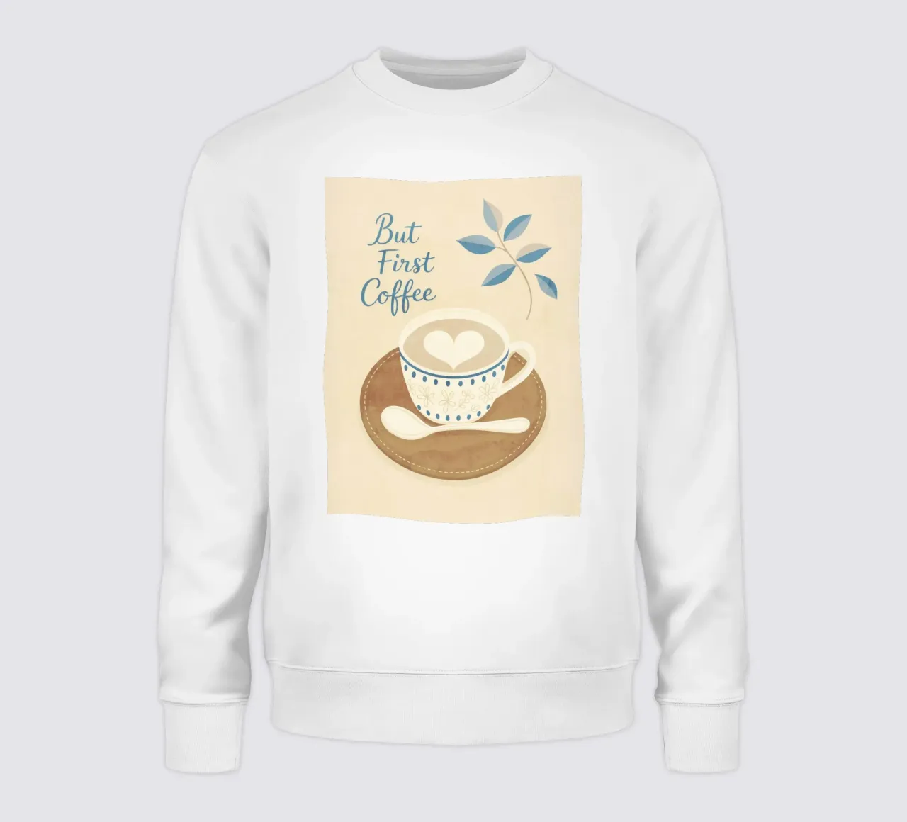 Ma prima il caffè felpa da M.A.Z.U.N.