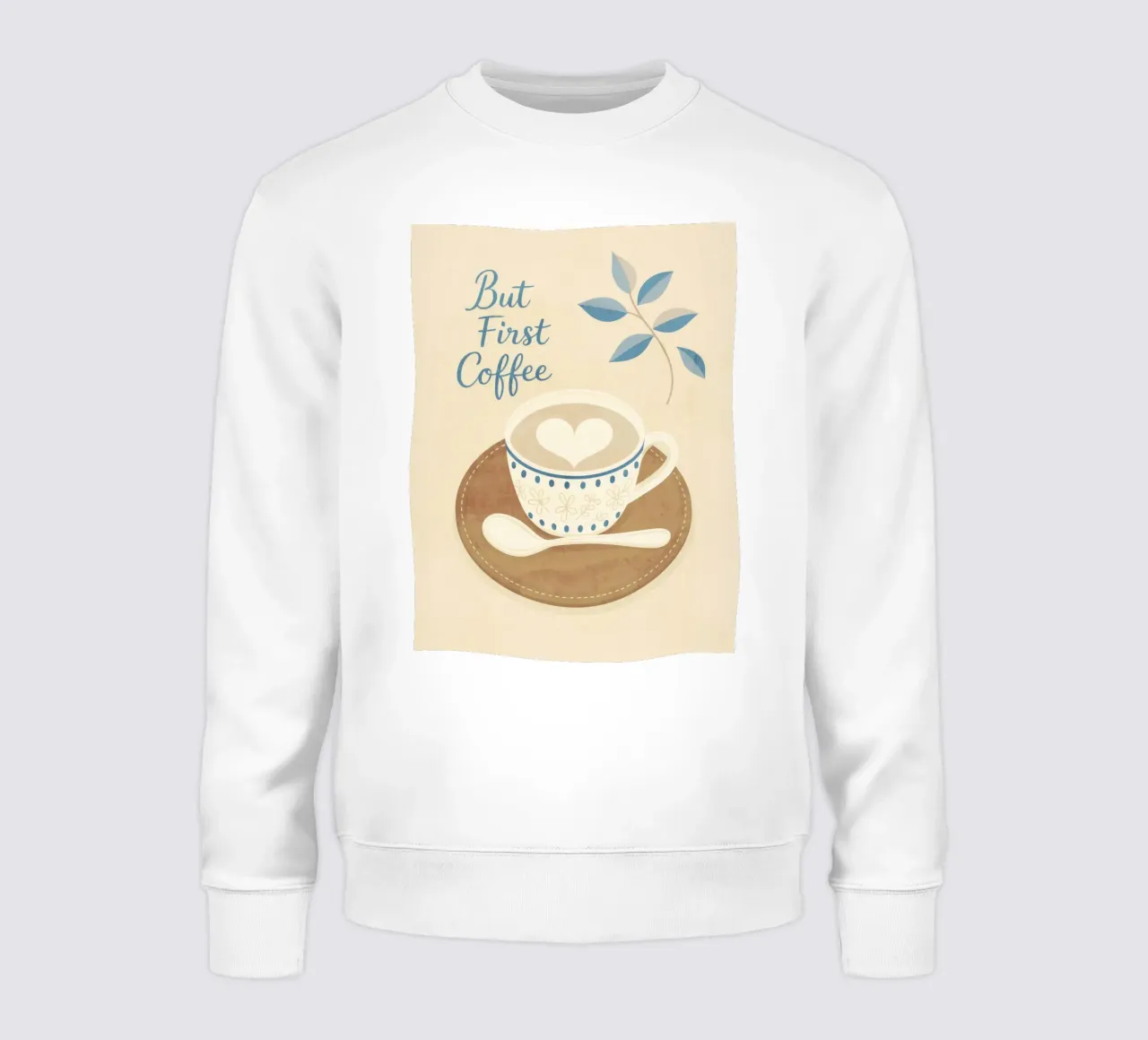 Ma prima il caffè felpa da M.A.Z.U.N.