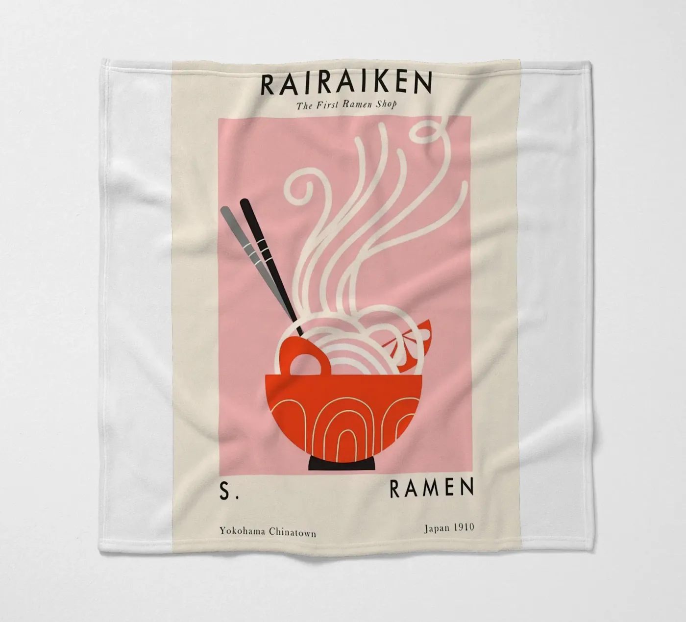 Il primo ramen coperta in pile da Cocktail Drink