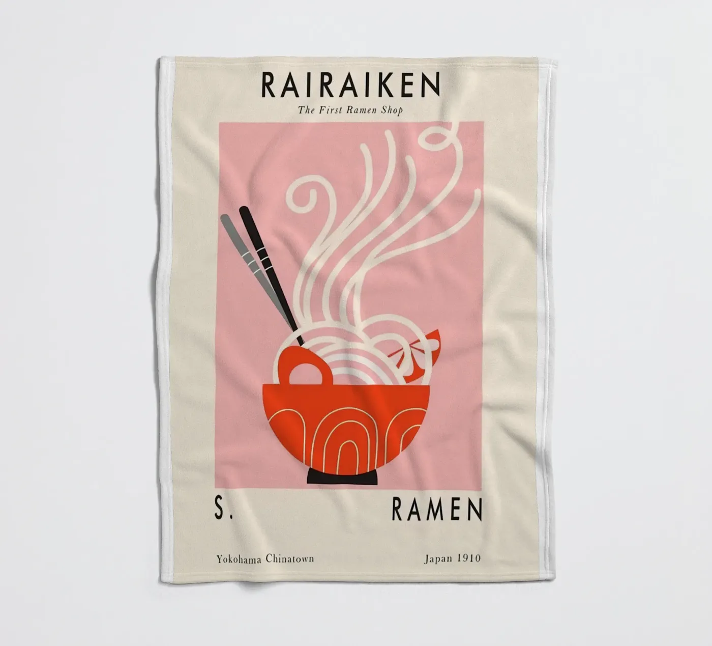 Il primo ramen coperta in pile da Cocktail Drink
