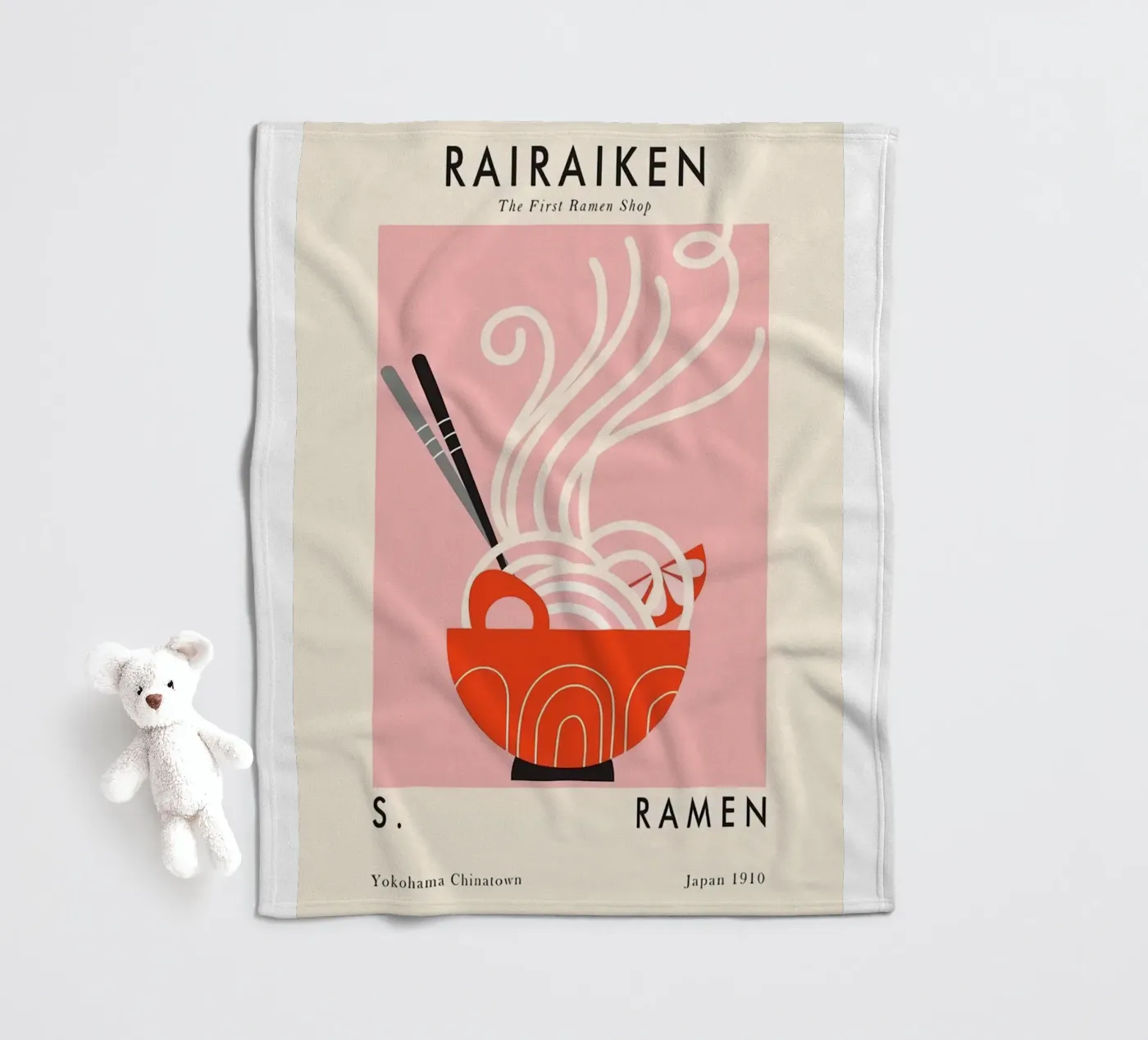 Il primo ramen coperta in pile da Cocktail Drink
