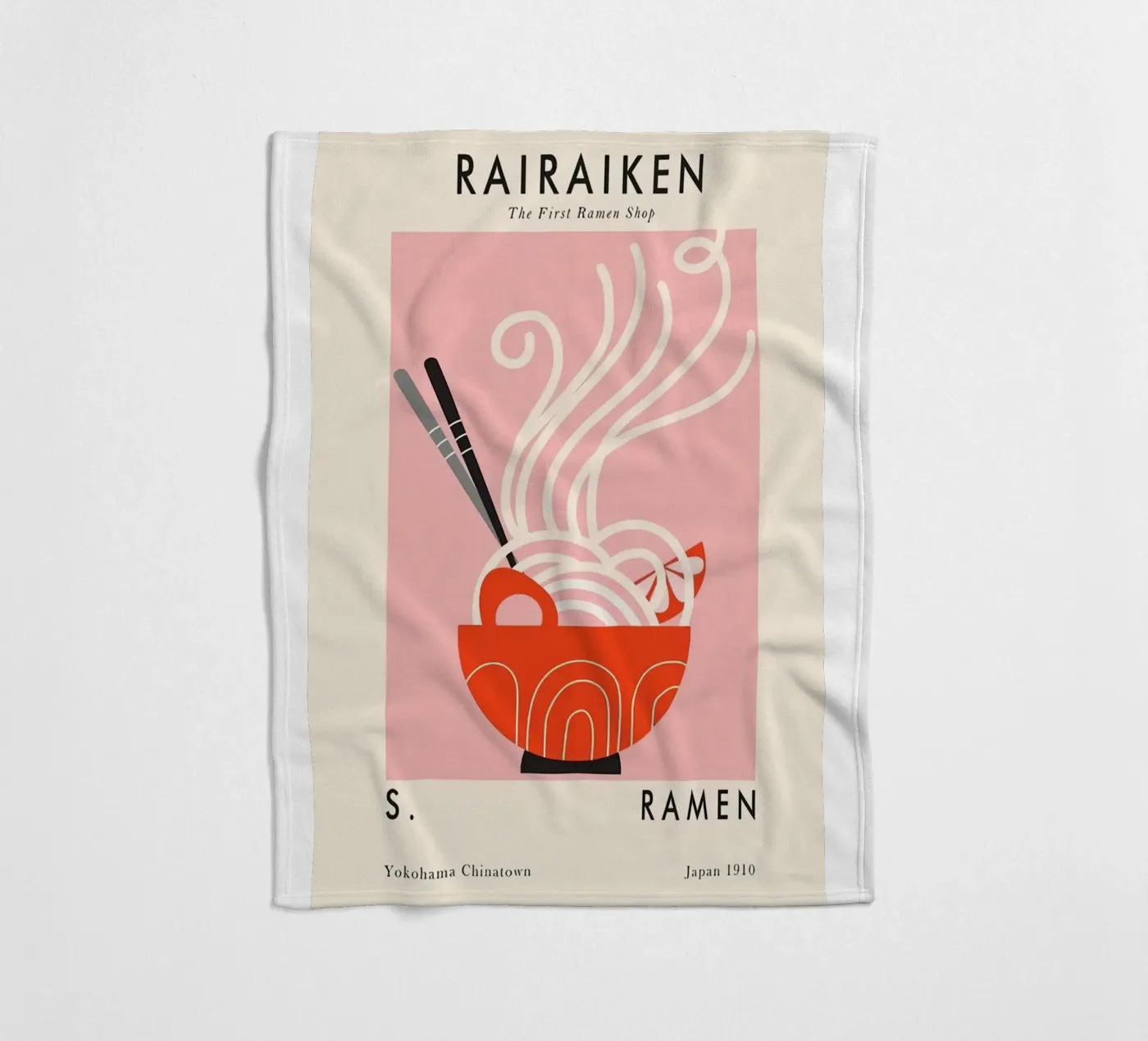 Il primo ramen coperta in pile da Cocktail Drink