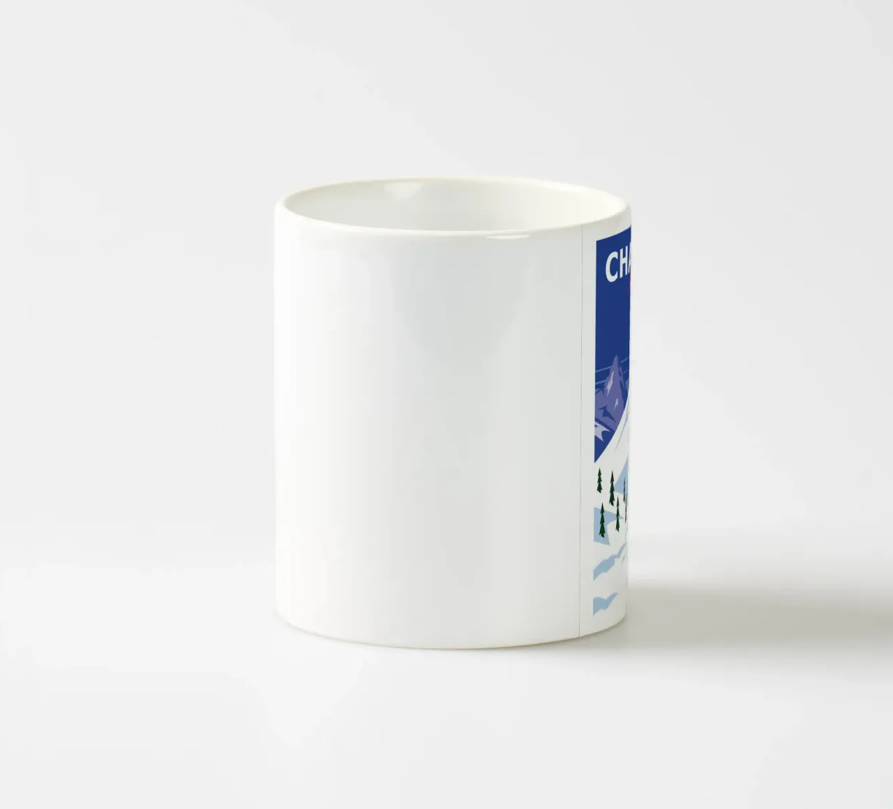 Chamonix Monte Bianco tazza in ceramica da Raphaël Delerue