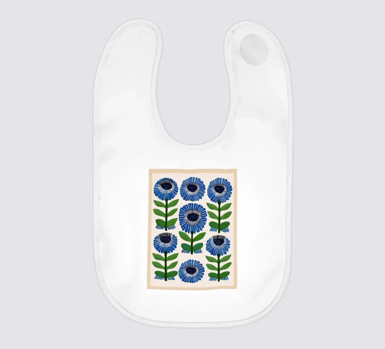 Arazzo Azure Bloom bavaglino da Sienna Atelier