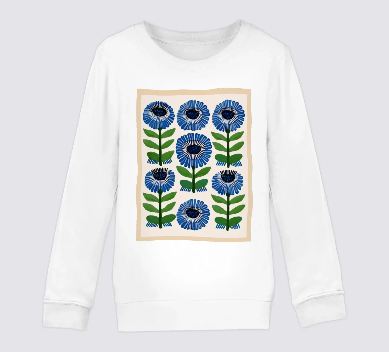 Arazzo Azure Bloom felpa bambino da Sienna Atelier