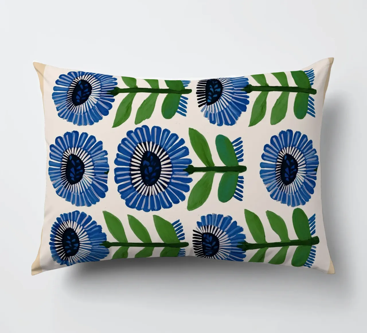 Arazzo Azure Bloom cuscino da Sienna Atelier