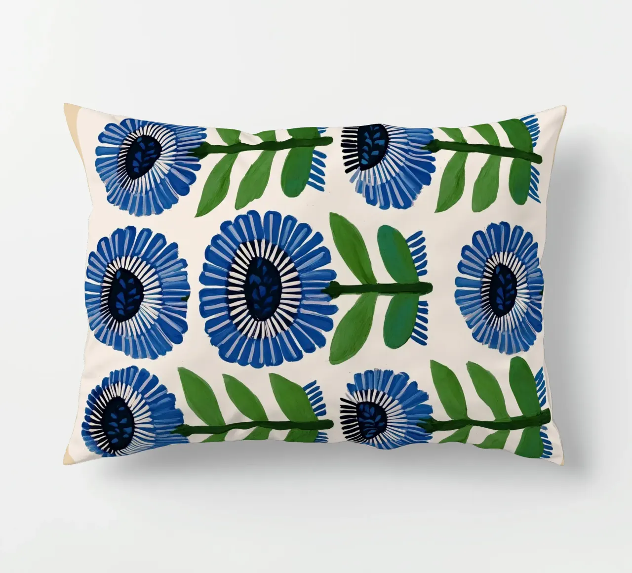 Arazzo Azure Bloom cuscino da Sienna Atelier