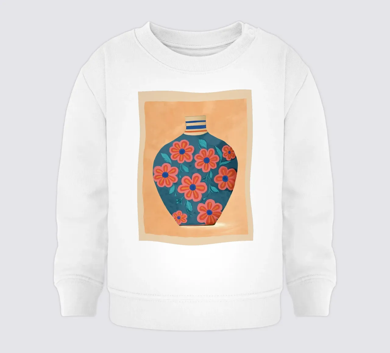 Vaso botanico felpa neonato da Sienna Atelier