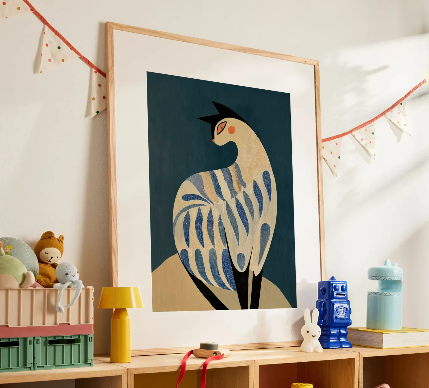 De kat poster van Sienna Atelier