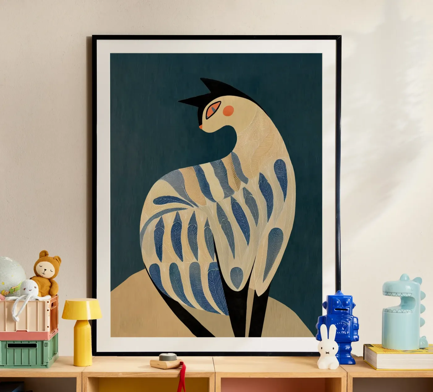 De kat poster van Sienna Atelier