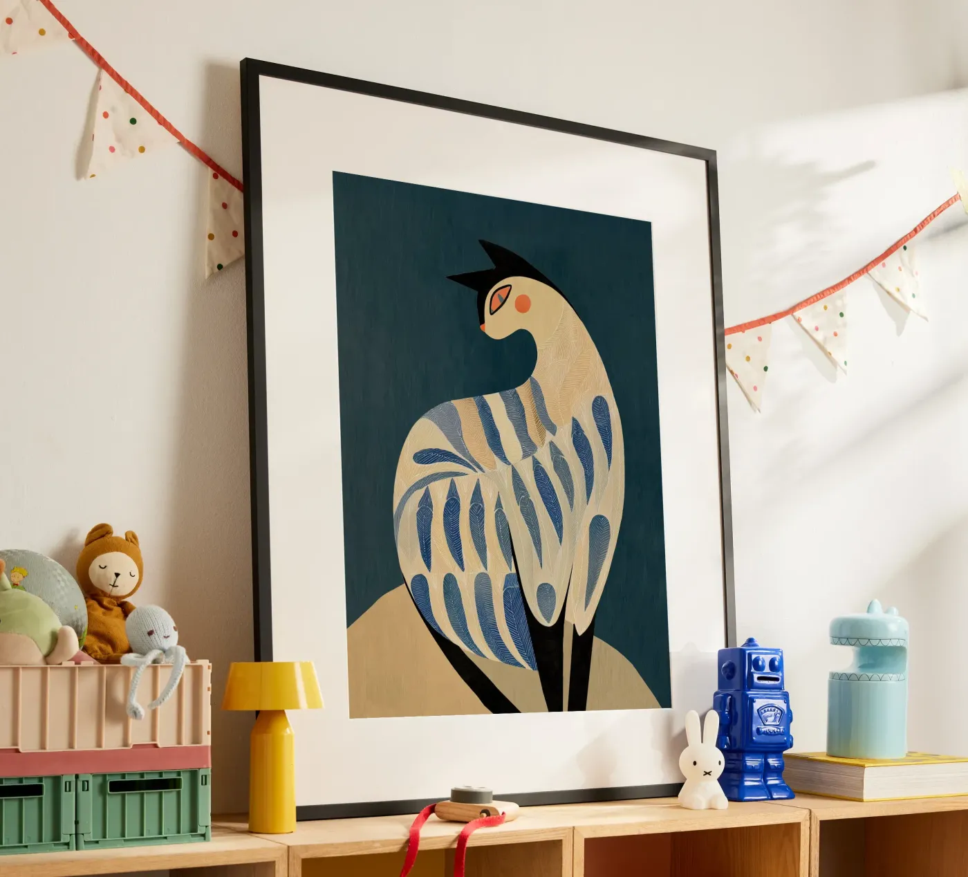 De kat poster van Sienna Atelier