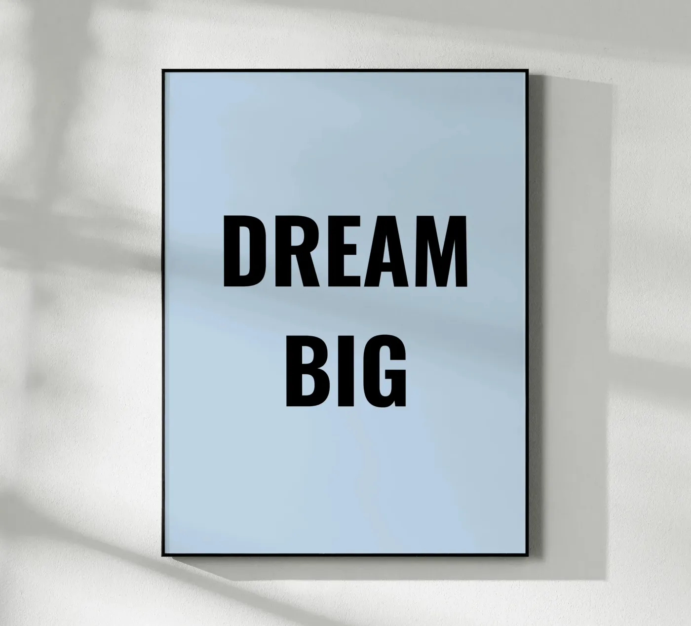 DREAM BIG plexiglass da Simple