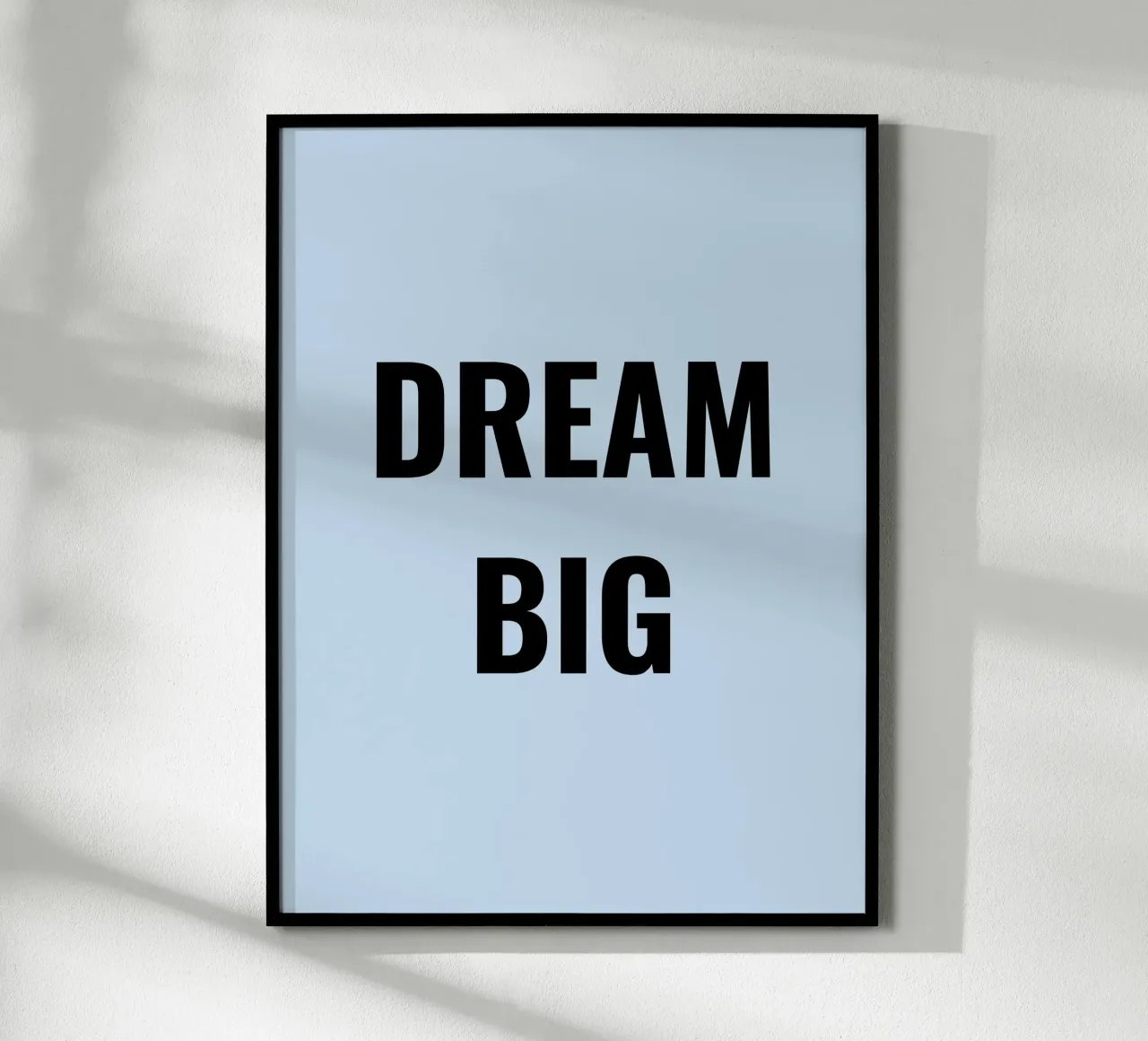 DROOM GROOT poster van Simple