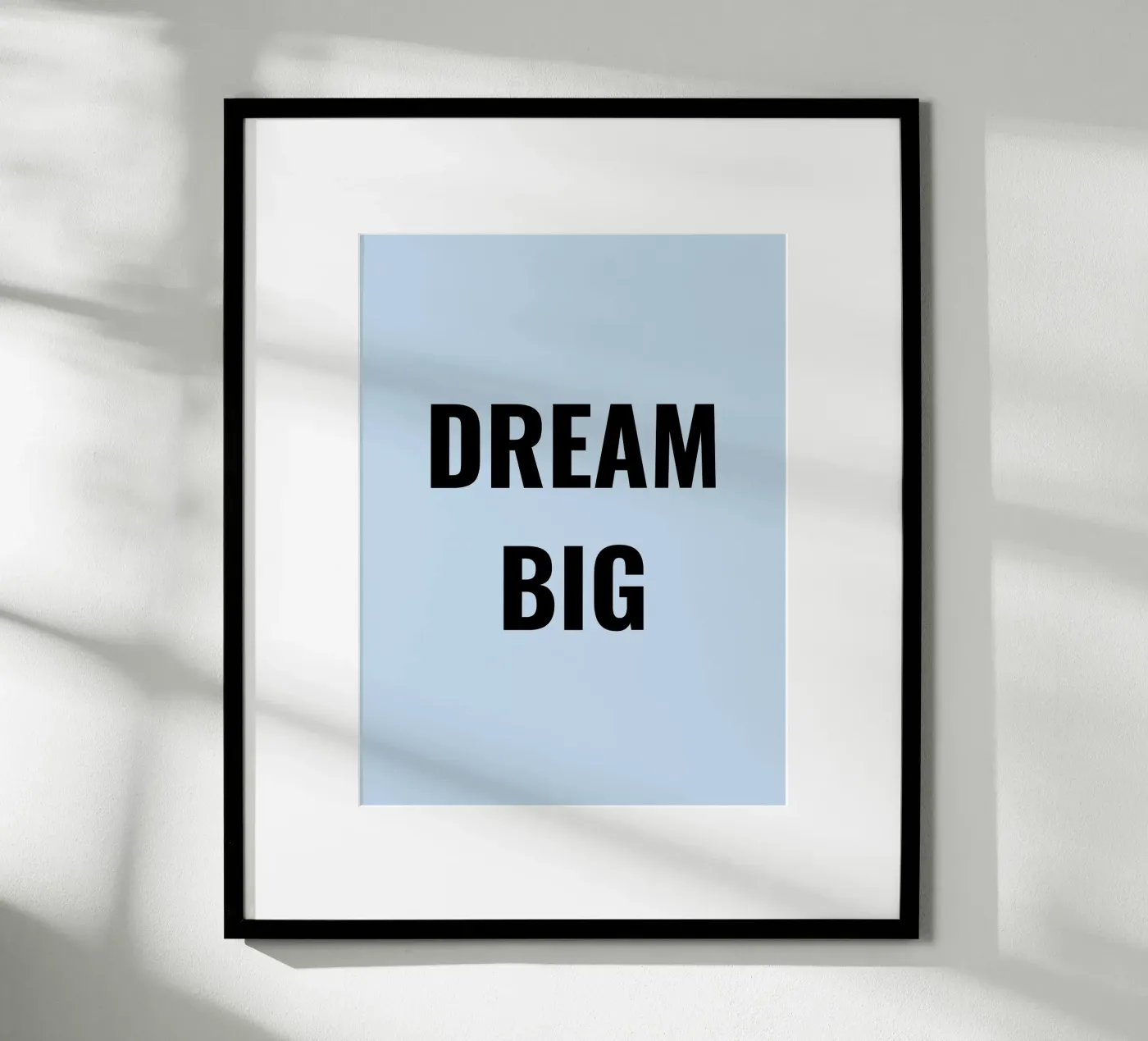 TRÄUME GROSS Poster von Simple