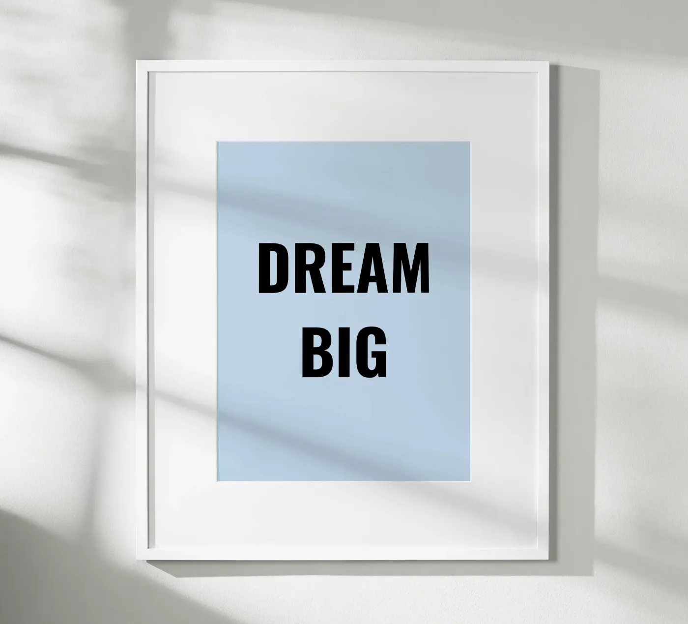 TRÄUME GROSS Poster von Simple