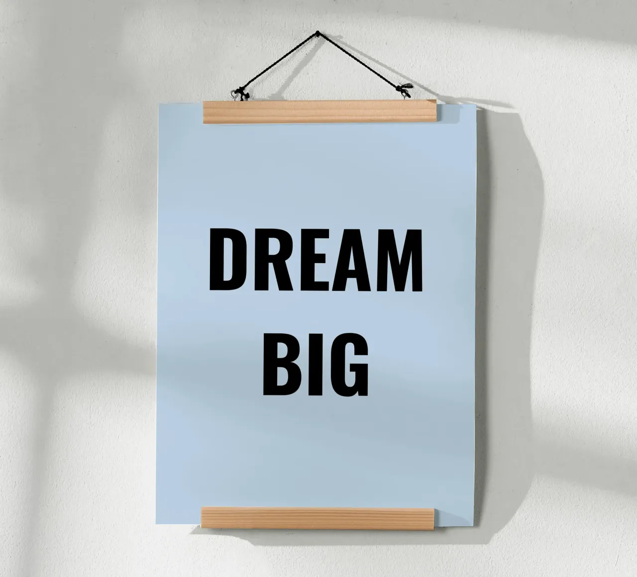 DROOM GROOT poster van Simple