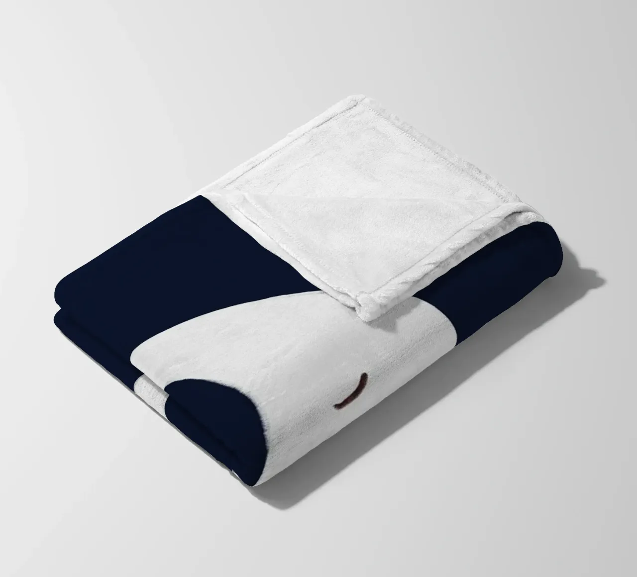 Maan fleecedeken van Sophie Augustin Illustration